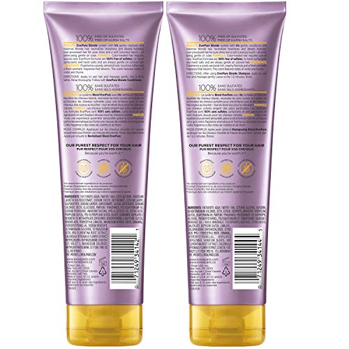 L'Oreal Paris EverPure Blonde Sulfate Free Shampoo and Conditioner for Blonde Hair, 8.5 Ounce (Set of 2) - Image 2