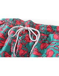 SSLR bañador de secado rápido para hombre con estampado en la entrepierna de 7 pulgadas