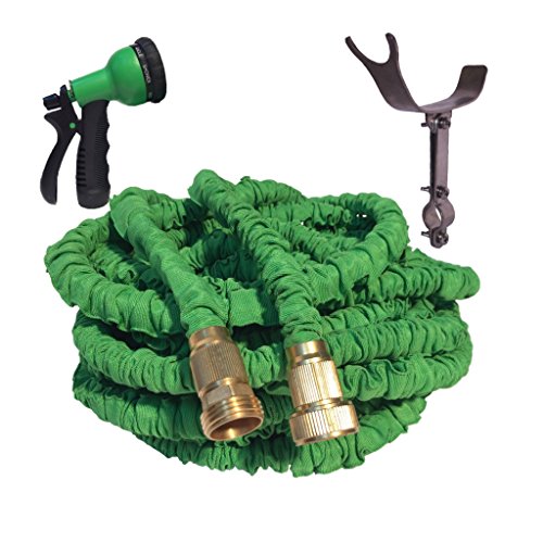 25 Foot Expandable Garden Hose, Strongest Expanding Garden Hose. Solid