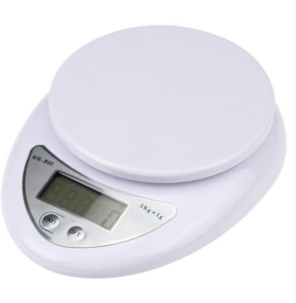 5Kg x 1g Digital Kitchen Scale Diet Food Compact Kitchen