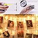 MESUNKA LED Photo String Lights, 40 LED Photo Clips String Lights (16.4 ft), Battery Powered for Home Party Decor, Hanging Picture Frame for Party Wedding Dorm Bedroom Birthday Christmas Decorations