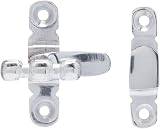 Merriway BH01598 Showcase Type Cupboard Door Turn Catches Polished Chrome view 2