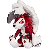 Pokémon Center: Lycanroc (Midnight Form) Sitting Cuties Plush