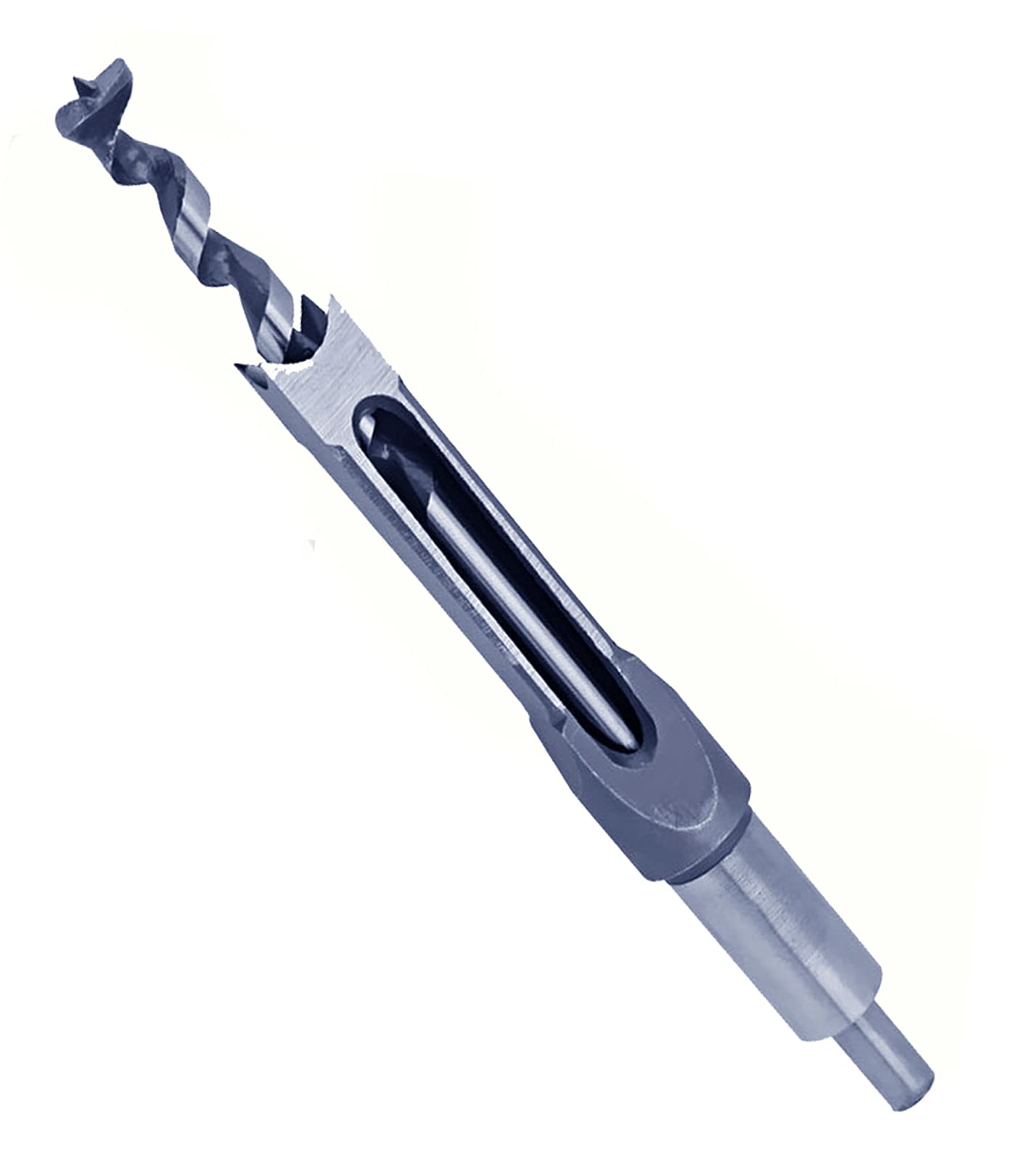 Wood Square Hole Mortise Chisel Bit 7/16 in. Woodworking Drill Bit Hole Cutter