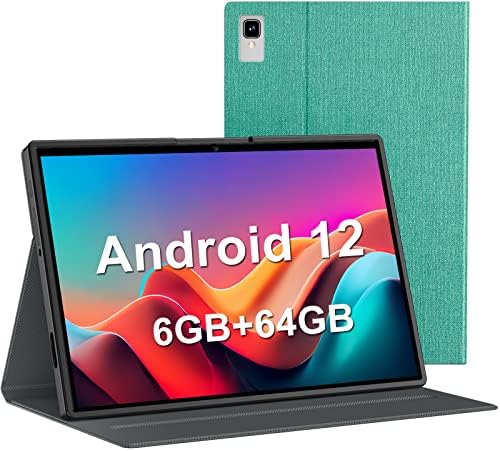 Relndoo Android Tablet, 10.1 Inch Android 12 Tablet, 6GB RAM 64GB ROM ...