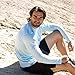 Vapor Apparel Men's Outdoor UPF 50+ Long Sleeve T-Shirt, UV Sun Protection for Fishing, Running, Hiking, XS, Arctic Blue