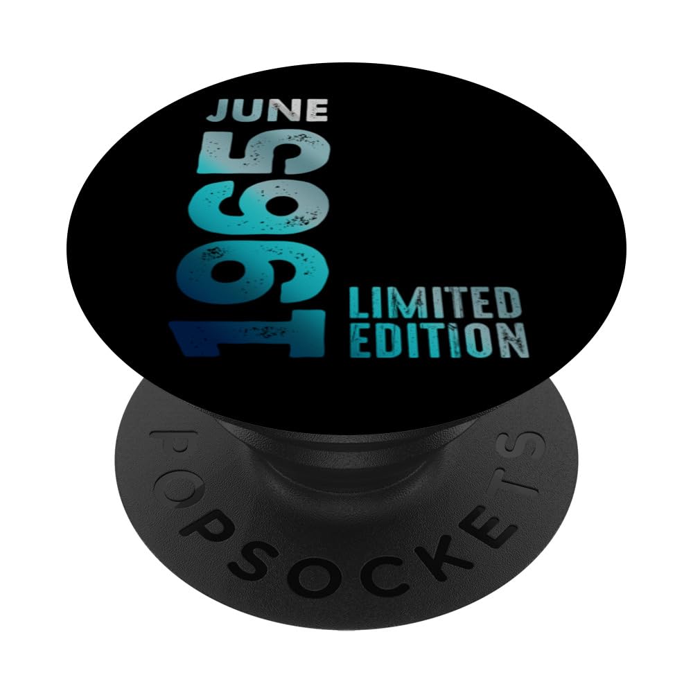 Limited Edition 1965 June 1965 Vintage 1965 Retro Cool 1965 PopSockets Swappable PopGrip