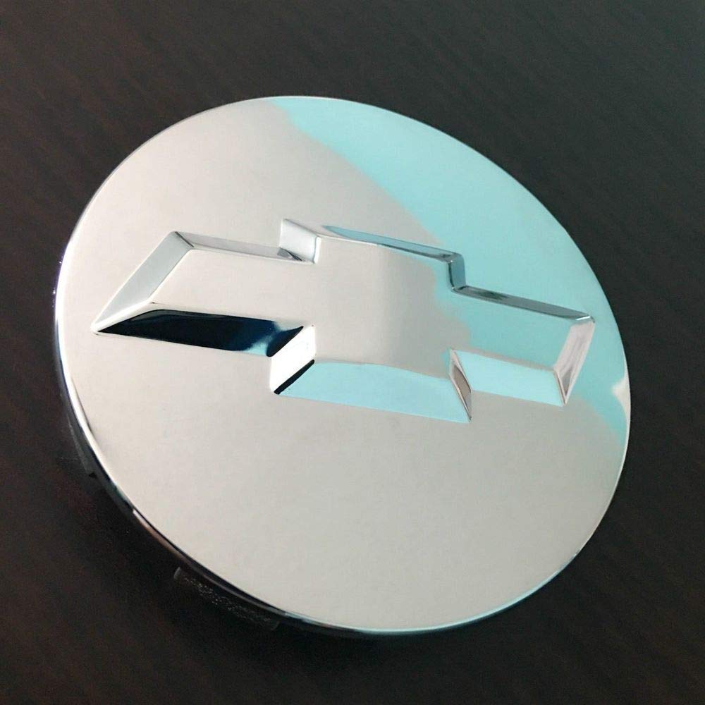 Car & Truck Parts 4 CHEVY TAHOE SILVERADO CENTER CAP LOGOS BLUE BOWTIE