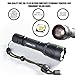 Victagen Tactical 1230 Lumen Ultra Bright IP67 Waterproof T6 LED Flashlight,USB Rechargeable (18650 Battery Included) Zoomable & 5 Modes Adjustable Military Torch for Hiking Camping Hunting