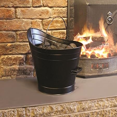 A la Maison fire4 Kohlenschütte, transparent, 33 x 37,5 x 34,5 cm