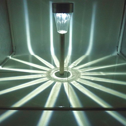 Solar lights,8-pack sogrand bright outdoor garden path light stai…