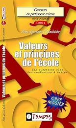 Valeurs & principes de l'école
