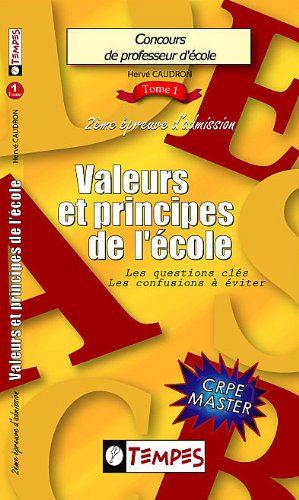 Valeurs & principes de l'école
