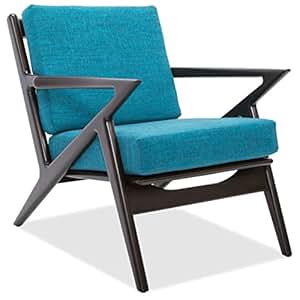 Amazon.com: Modern Mid-Century Danish Z Chair Accent Chair ...