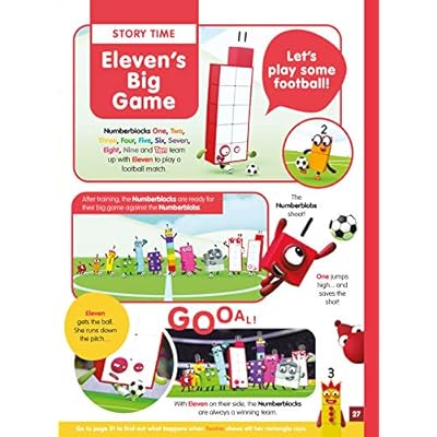 Numberblocks Annual 2021 - As Seen On CBeebies! (Learn To Count From 1 To 20 With Maths Puzzles, Games And Numberblocks Episodes) In | Whizz Counting - Foto 3