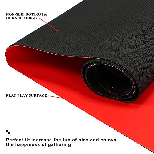BESTHLS-Poker-Top-Mat-Professional-Texas-Portable-Rubber-Foam-Poker-Table-Top-Players-Game-Layout-Mat-with-Carrying-Bag
