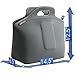 Neoprene Lunch Bag by GOPRENE | GREY | X-LARGE | Insulated Reusable Gourmet Lunch Tote Bags For Women Men Kids With Zipper | Utensil Pocket | 14 x 13 x 6.5 inches