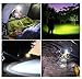 KAZOKU Bright Headlight Headlamp Flashlight Torch 3 CREE XM-L2 T6 LED with 4 PCS Rechargeable Batteries and Wall Charger for Hiking Camping Riding Fishing Hunting