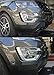 Vesul Chrome Front Fog Lamp Fog Light Cover Trim Compatible with Ford Explorer 2016 2017