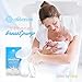 Silicone Breast Pump for Breastfeeding with Lid - 100% Food Grade BPA-Free Manual Hands Free Milk Breastpump by Ashtonbee