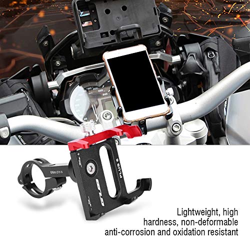 GUB PLUS 6 Road Fiets Mountainbike Mobiele Telefoon Houder Met 360 Graden Rotatie Zwart + Rood - Image 4