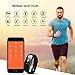 Fitness Tracker HR,DBPOWER Activity Tracker with Heart Rate Monitor,Built-in Charger IP67 Waterproof Smart Bracelet with Step Tracker Sleep Monitor Calorie Counter Pedometer Watch for Android and IOS