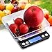 AiPoter Digital Pocket Kitchen Scale 0.01oz/0.1g 3000g Kitchen Food Scale Weight Compact Scale, Tare, Stainless Steel, Backlit Display