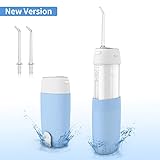 Mini irrigatore dentale portatile, 3 modalità 2 Ugelli di Ricambio IPX7 impermea