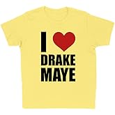 I Heart Drake Maye Kids T-Shirt Youth