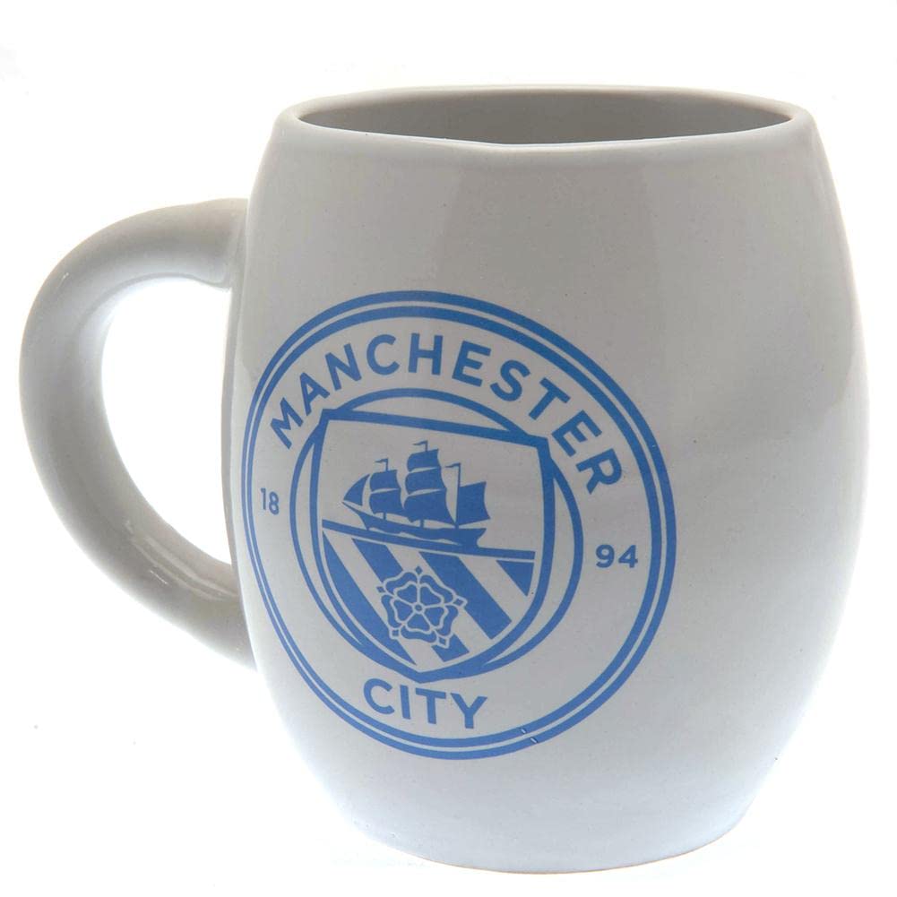 Manchester City FC EPL Premier League Football Team Crest Coffee White Tea Tub Mug