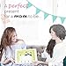 First 5 Years Baby Memory Book, Unisex – Album Record Photo with Memories Stickers, Yellow.