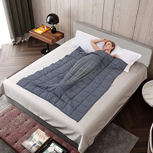 Weighted Blanket 20 lbs 60''x80'', Queen Size, for Adults, Heavy