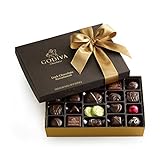 GODIVA Chocolatier Dark Chocolate Assortment Gift Box, Classic Ribbon, 27 pc.