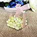 Mose Cafolo 50pcs 2.5x2.5x2.5 inches (6.35x6.35x6.35cm) Clear Plastic Candy Gift Boxes Thick PVC Anti Scratch Holiday Wedding Party Favor (Transparent Cube Box)