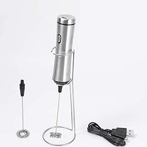 Espumador De Leche, Batidora Eléctrica Portátil De Espuma De Café