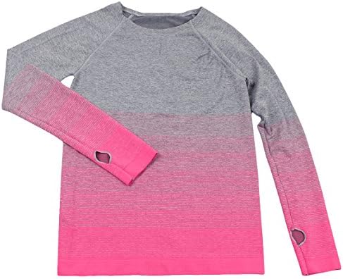 トレーニングウェア 長袖 Tシャツ レディース 吸汗速乾 フィットネス 指穴 スポーツ ランニング ヨガ ウェア B0774dl7qg 900円 大人気 New Arrival 最安値挑戦 年中無休 高品質 通販