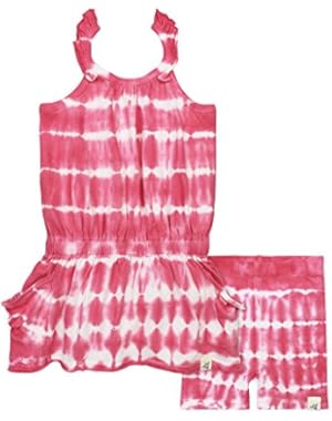 Baby Girls' Organic Slouch Pocket Dress and Bike Short Set