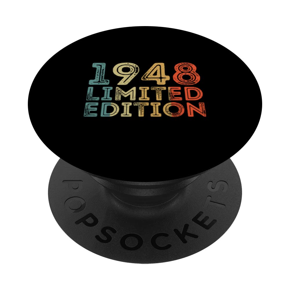 1948 Vintage Birthday Vintage Retro PopSockets Swappable PopGrip