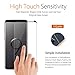 Samsung Galaxy S9 Plus Tempered Glass Screen Protector, [Bubble-Free] [9H Hardness] [Anti-Scratch] HD Clear Film Screen Protector for Galaxy S9 Plus (2018) (Galaxy S9 Plus)