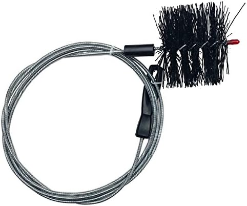 TDVS Dryer Duct Cleaning Brush Flexible 10 foot long for Cleaning the Ducting between your Dryer and the Wall