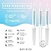 Cali White Natural Teeth Whitening Gel Refills, Zero Peroxide, Botanical Formula, Vegan, Organic Whitener for Sensitive Smile, Gels Made in USA, 3X 5mL Syringes, Use with UV or LED Light & Trays