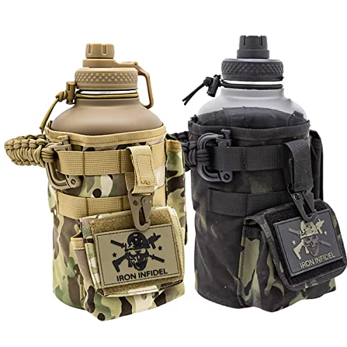 Iron Infidel Battle Bottle Half Gallon Insulated Water Bottle with