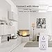 WiFi Smart Plug, SKYROKU 2 Pack SM-PW701U Wi-Fi Plug No Hub Required, Works with Alexa Echo Control Your Devices from Anywhere