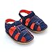 Kuner Baby Boys and Girls Cotton Rubber Sloe Outdoor Non-slip Sandals First Walkers Shoes
