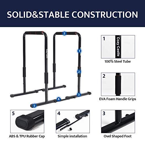 Soft Shell Cozy Castle Dip Station, Multifunctional Dip Stand Station