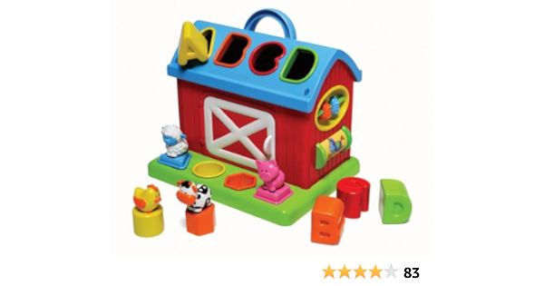 john deere barnyard shape sorter