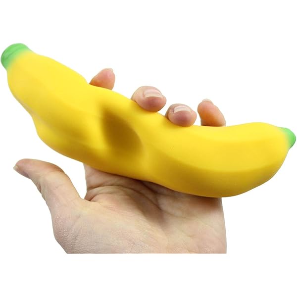 1 Squishy Sand-Filled Banana 