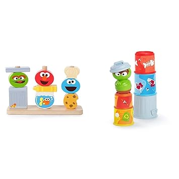 sesame street stacking cups