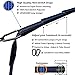 Pro Venture Hammock Straps and 2 Carabiners, 30+2 Loops, 1200lbs Breaking Strength (500lbs Rated) | 100% Non-Stretch, Lightweight, Portable Camping - Quick, Easy Setup | Heavy Duty + Tree Friendly