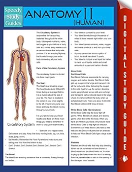 Anatomy Ii Human Speedy Study Guides Second Edition